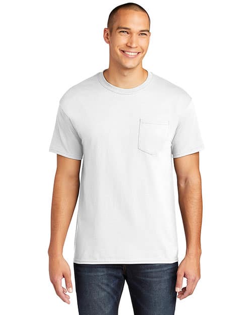 Gildan 5300 Heavy Cotton 100% Cotton Pocket T-Shirt